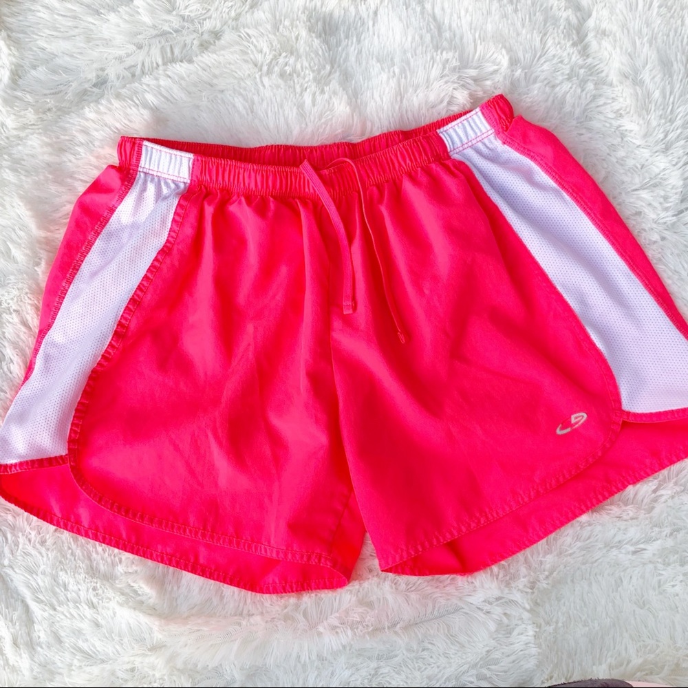 champion shorts pink, lined Xs free with bundle